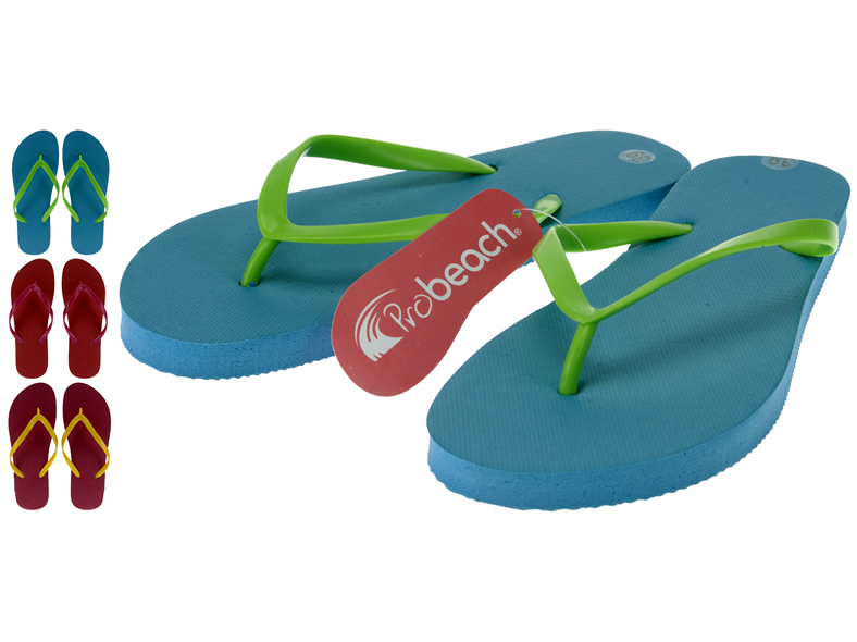 Flip Flops Damen, 3 fach sortiert,