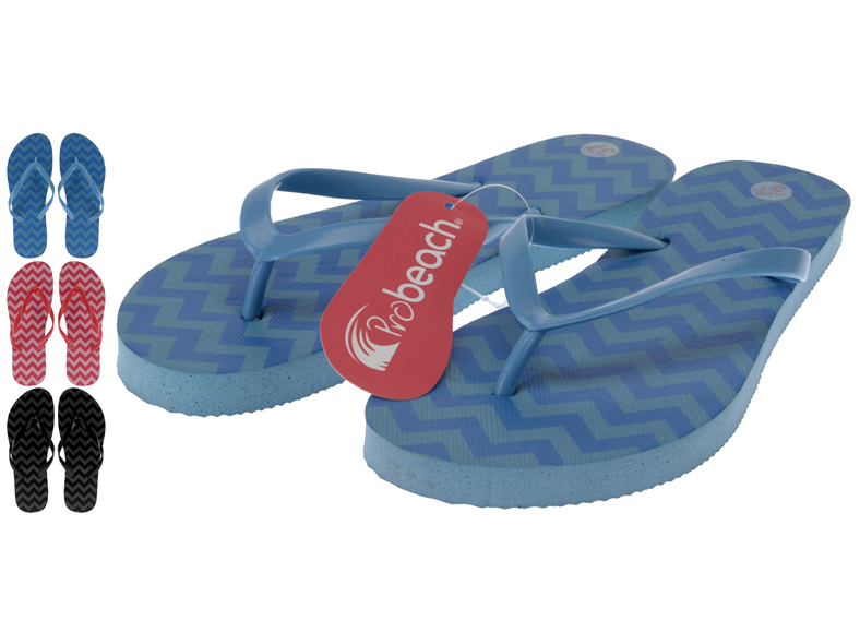 Flip Flops Damen, 3 fach sortiert,