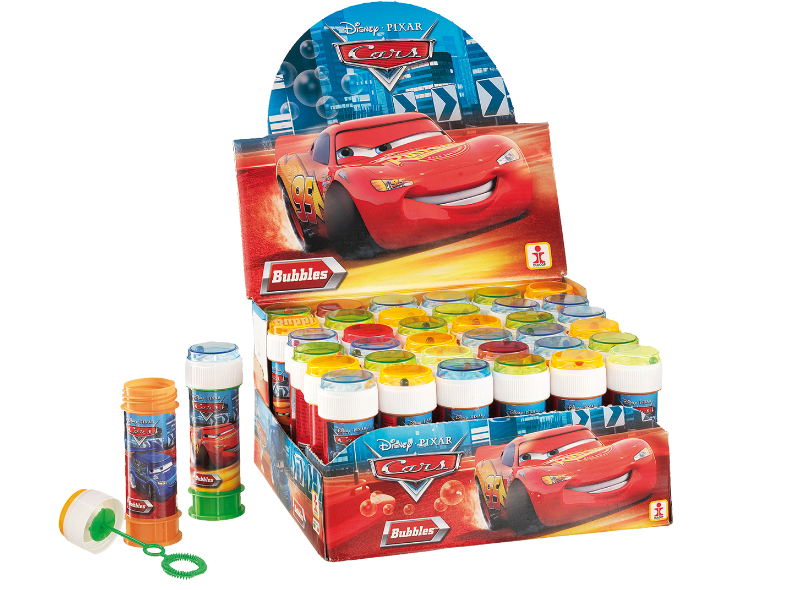 Seifenblasen Disney CARS 60ml mit Geduldsspiel