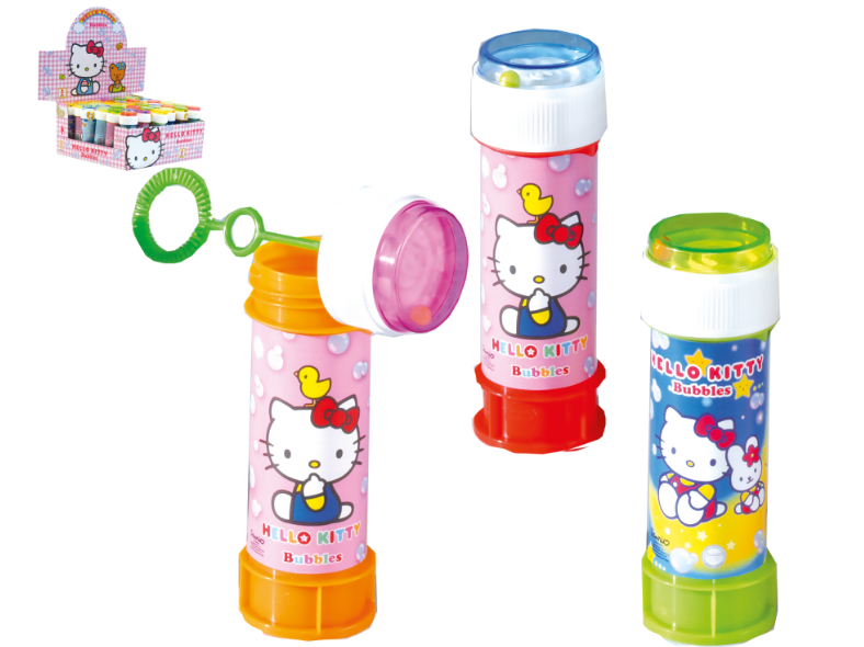 Seifenblasen HELLO KITTY 60ml mit Geduldsspiel