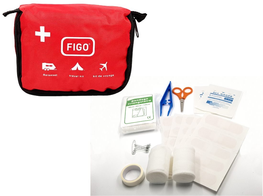 Erste Hilfe Reise Set 39-tlg. FIGO