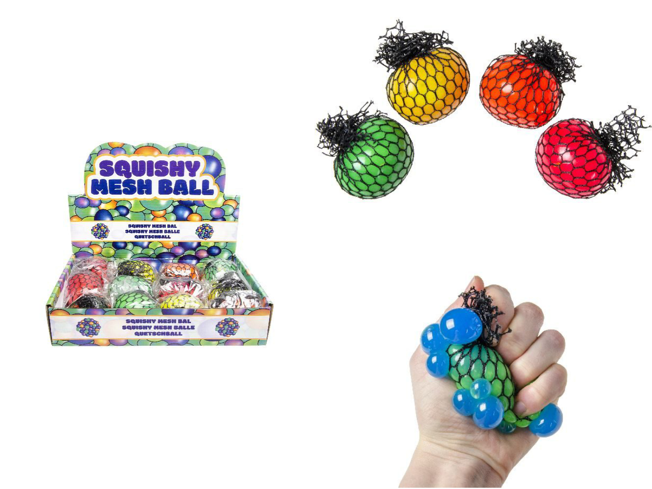 Squish Squeeze Ball, ändert die Farbe