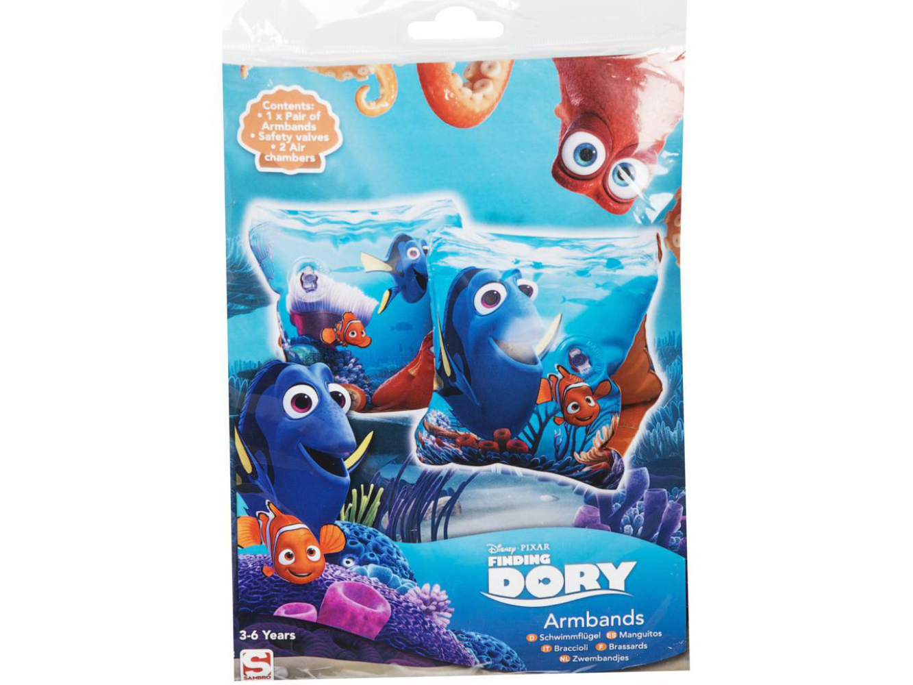 Disney Dory Schwimmflügel Schwimmlernhilfe