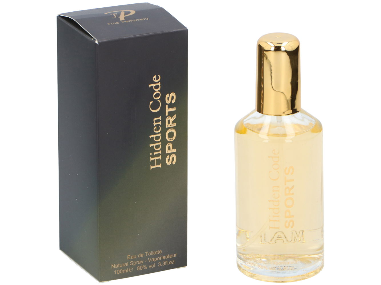 Parfüm Eau de Parfum Hidden Code Sports gold MEN EDP