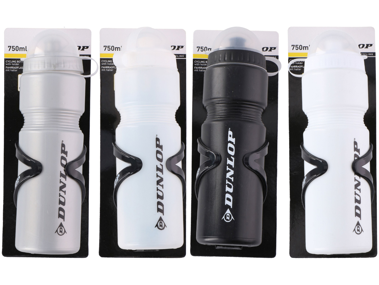 Dunlop Fahrradflasche & Halter, Sportflasche, Trinkflasche