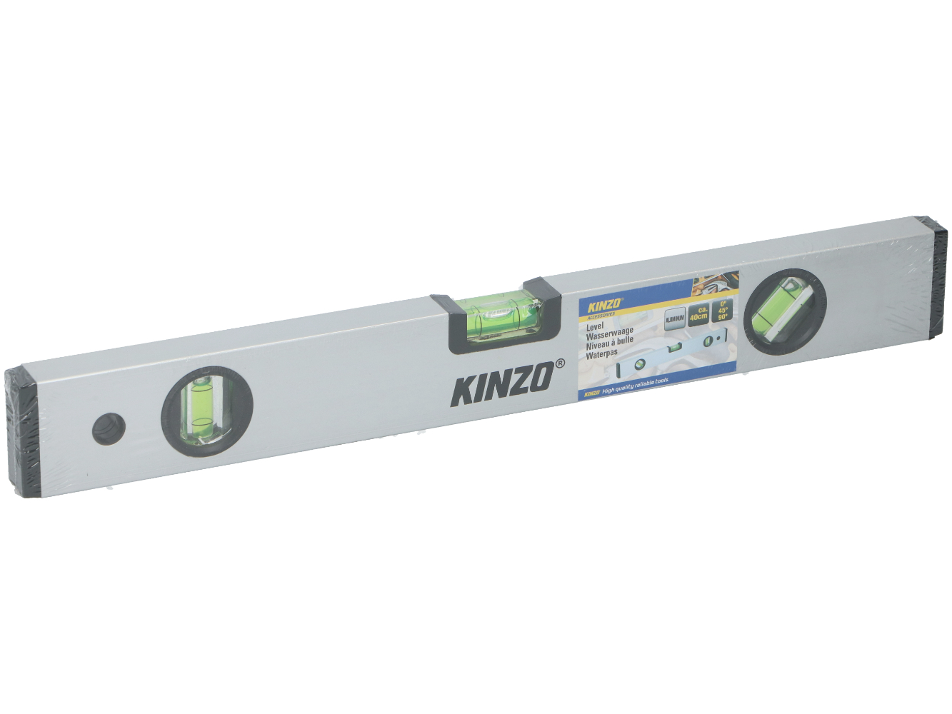 KINZO Wasserwaage 40 cm - 0°/45°/90°